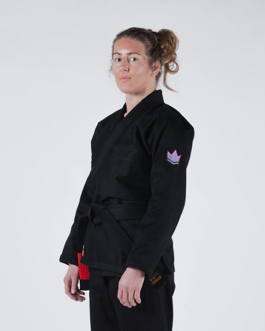 Kingz Empowered Women's Jiu Jitsu Gi - Schwarz