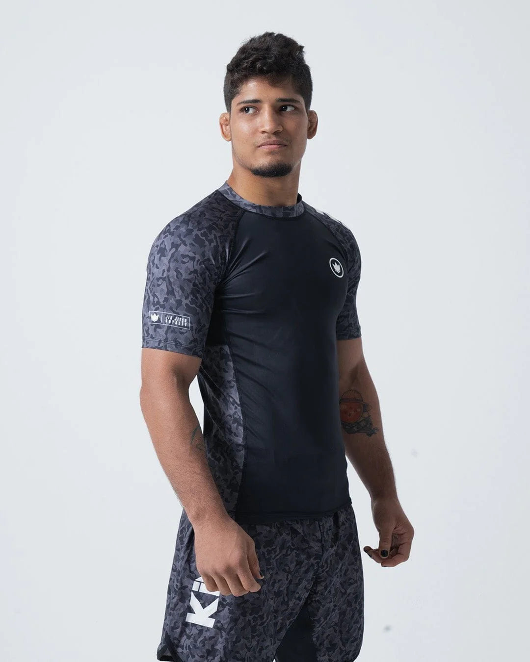 Kingz Night Camo S/S Rashguard - FIGHTWEAR