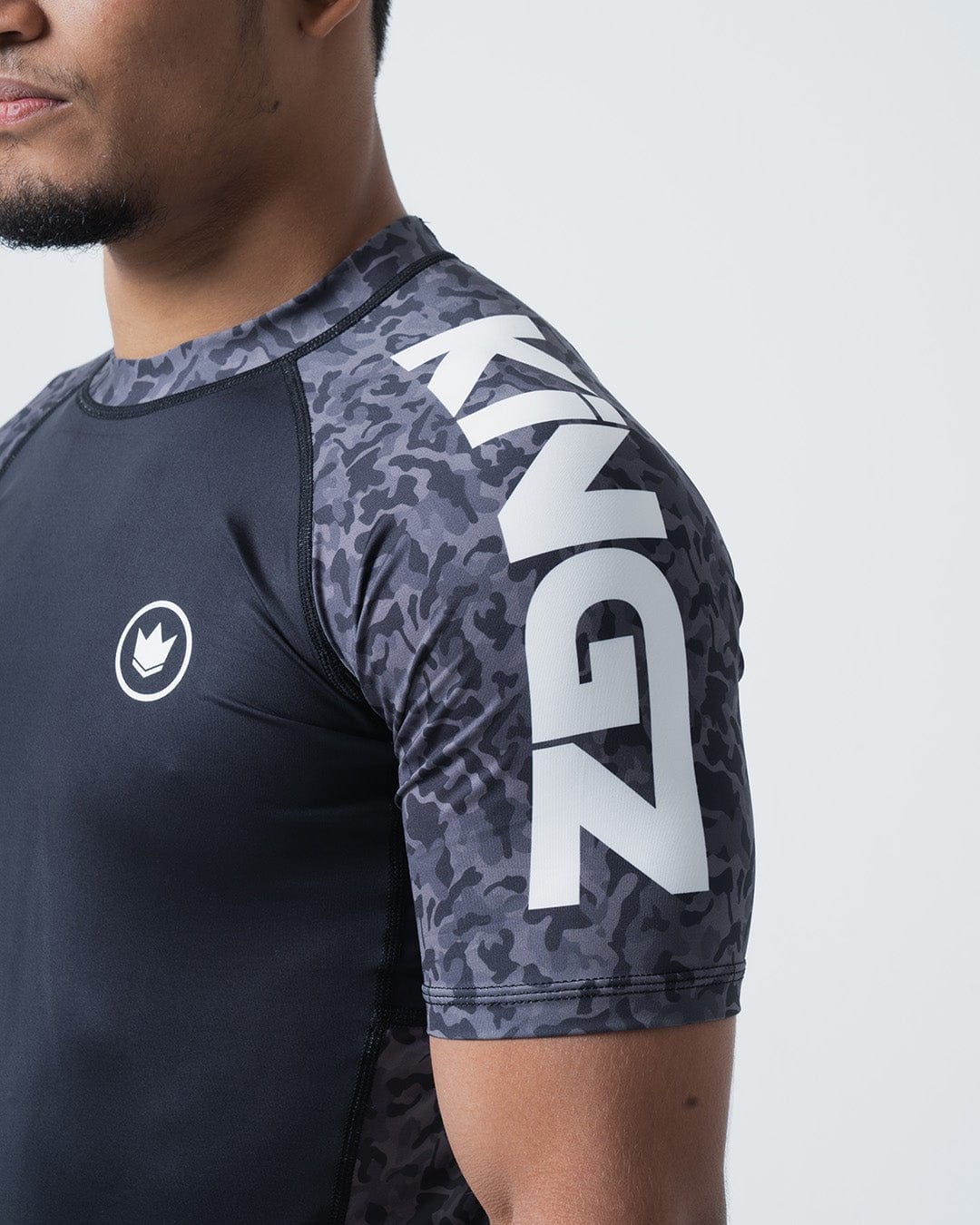 Kingz Night Camo S/S Rashguard - FIGHTWEAR