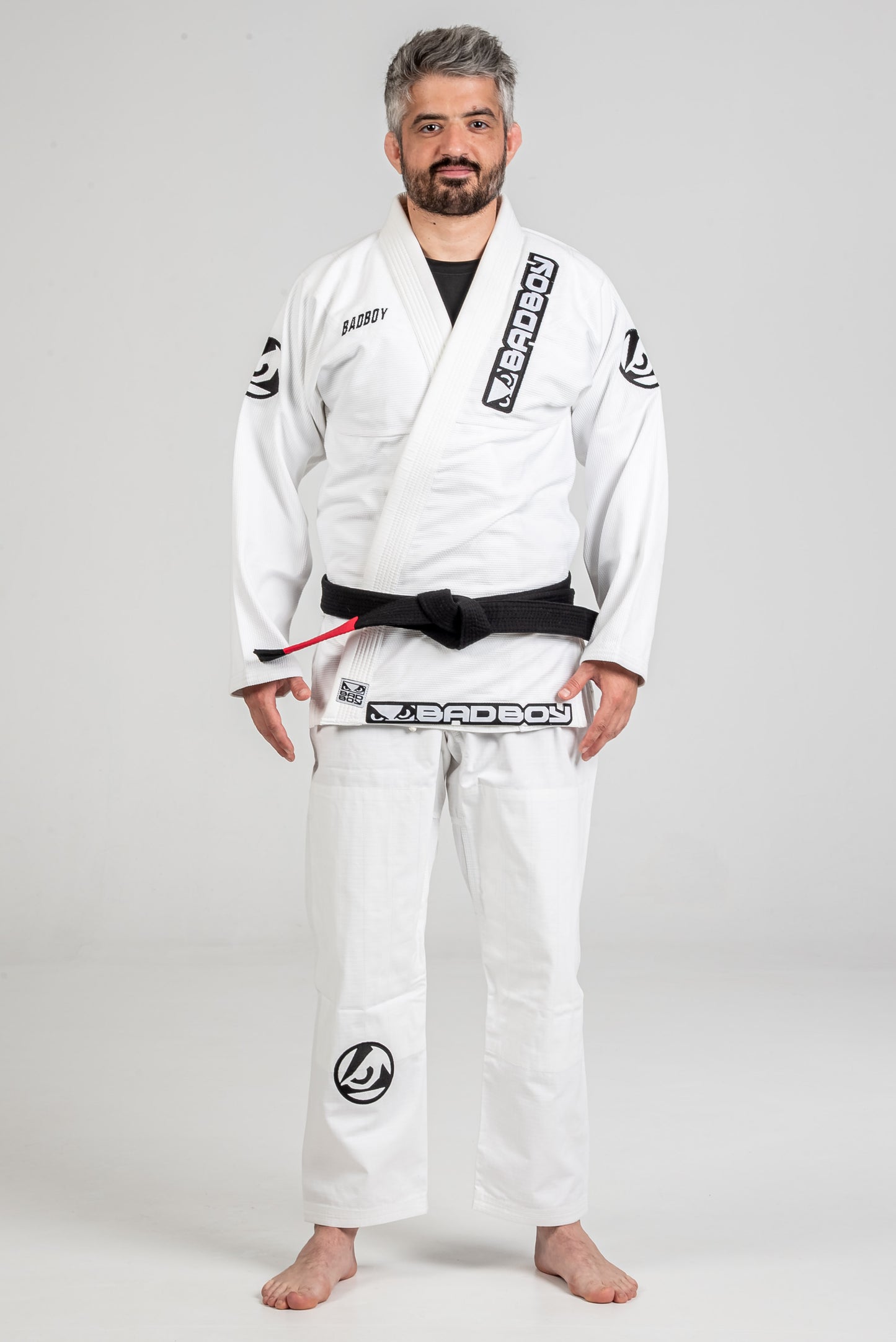 Bad Boy Kimura BJJ Gi - Weiss - FIGHTWEAR