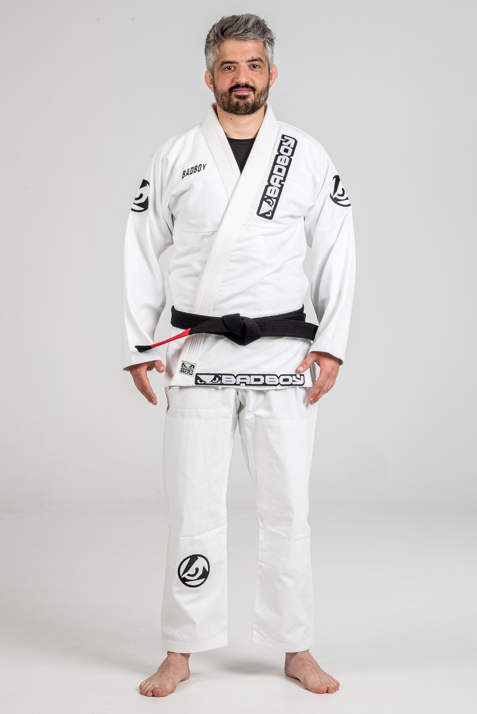 Bad Boy Kimura BJJ Gi - Weiss - FIGHTWEAR