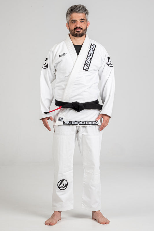 Bad Boy Kimura BJJ Gi - Weiss - FIGHTWEAR