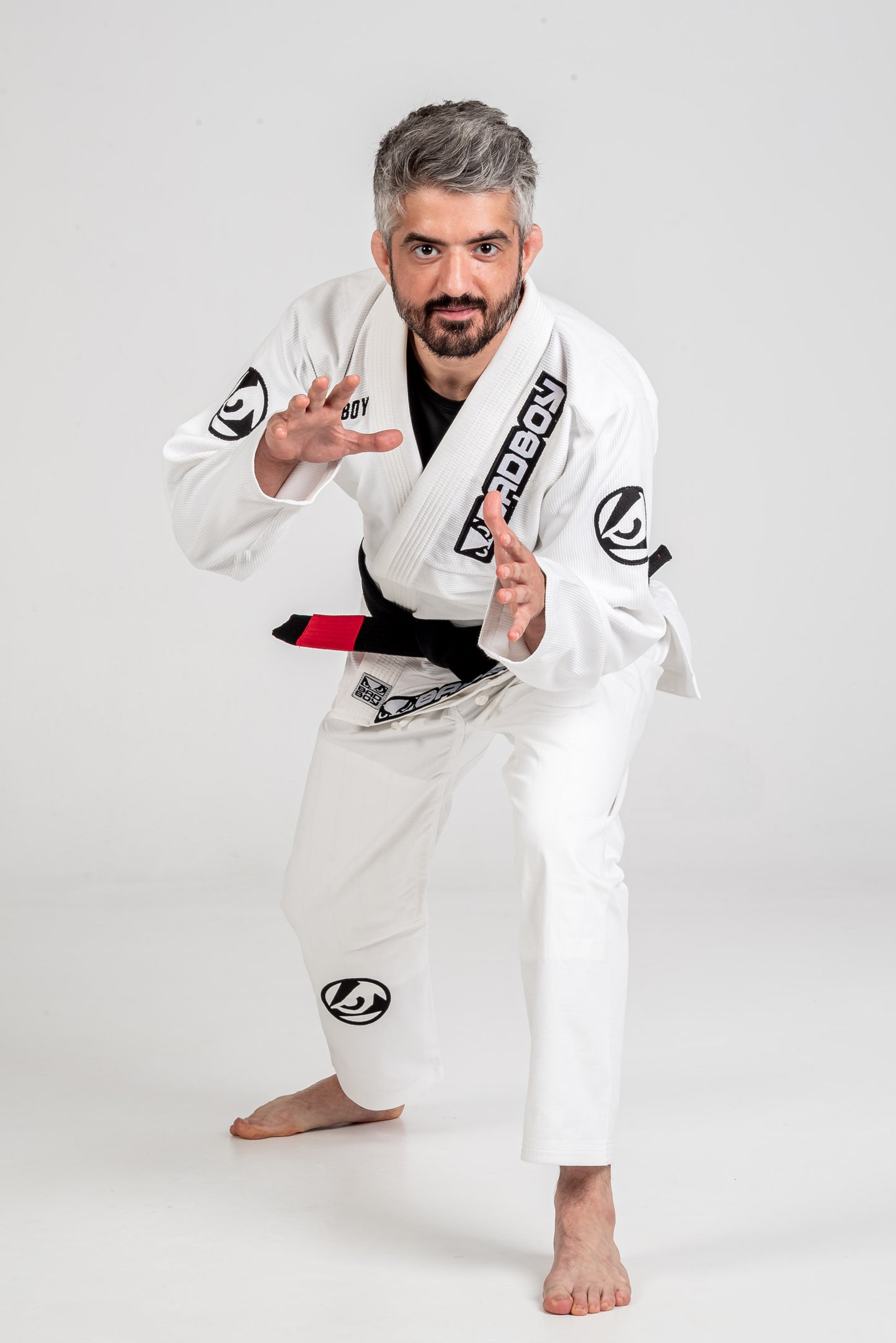 Bad Boy Kimura BJJ Gi - Weiss - FIGHTWEAR