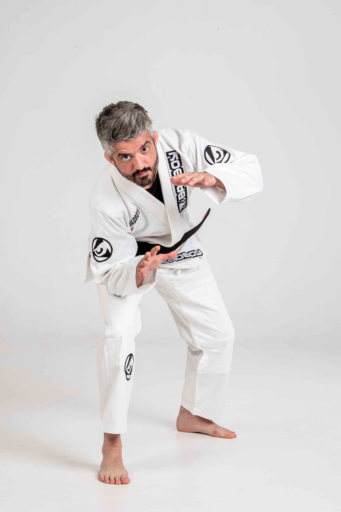 Bad Boy Kimura BJJ Gi - Weiss - FIGHTWEAR