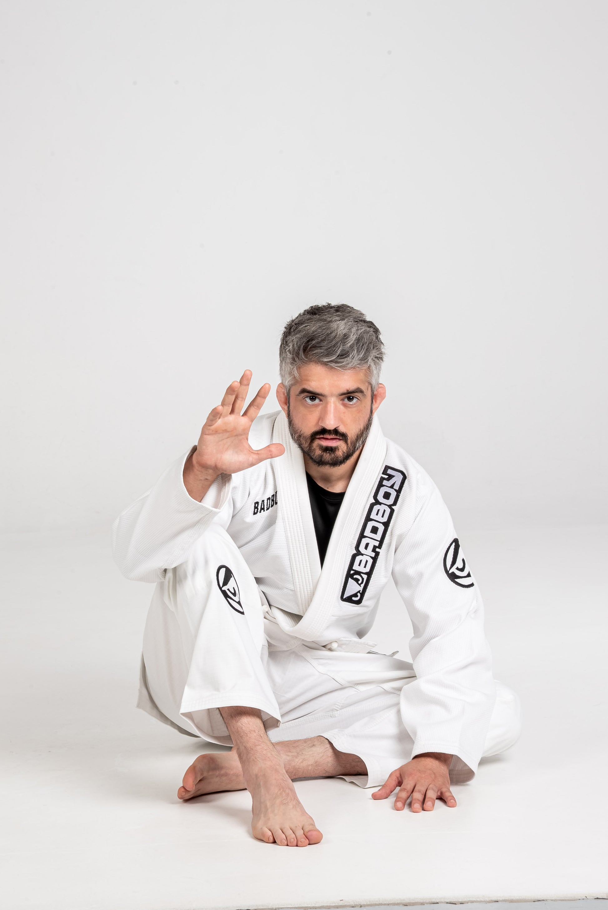 Bad Boy Kimura BJJ Gi - Weiss - FIGHTWEAR