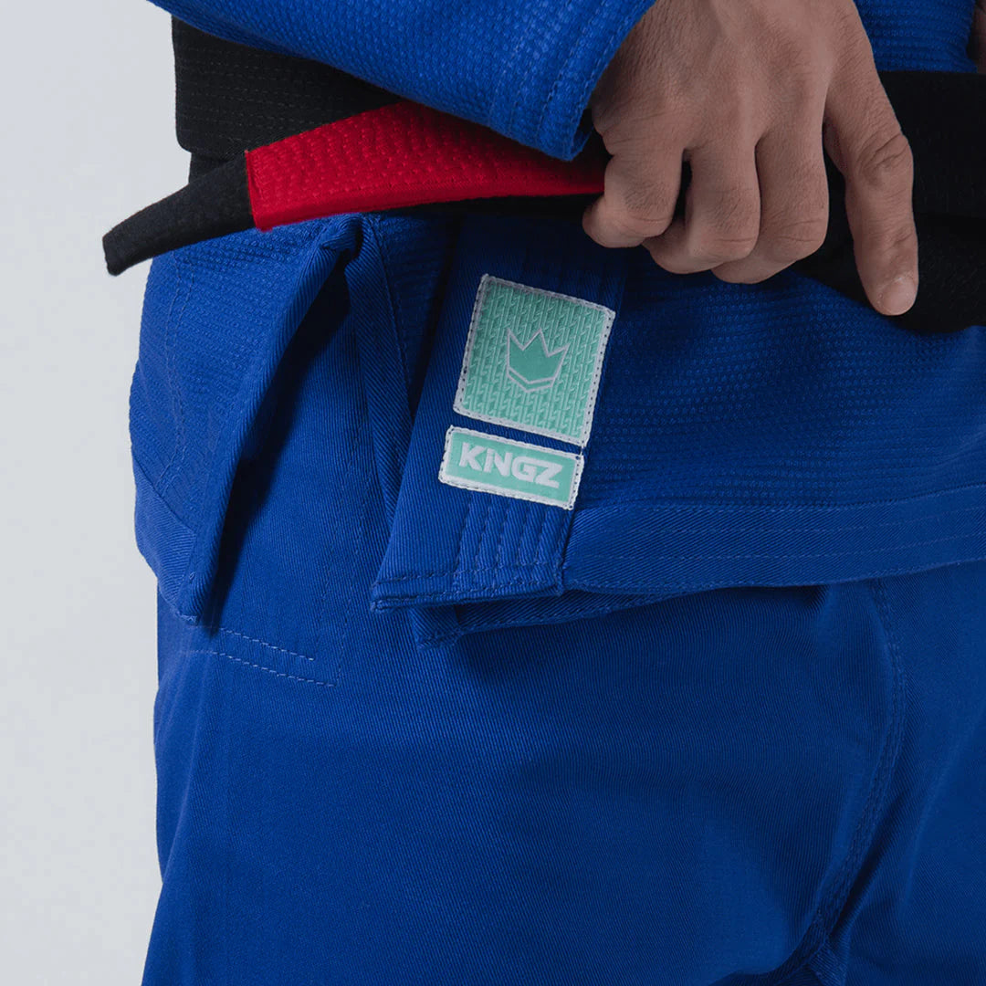 Kingz The ONE Jiu Jitsu Gi – Édition Sage Mint – Bleu