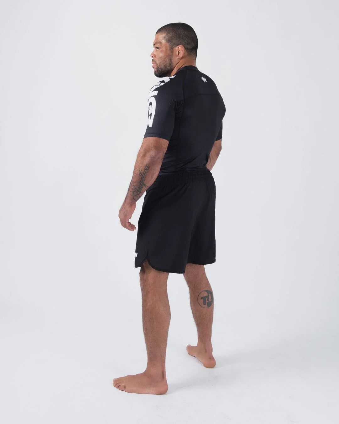 Kingz Ranked Performance S/S Rashguard - Schwarz - FIGHTWEAR