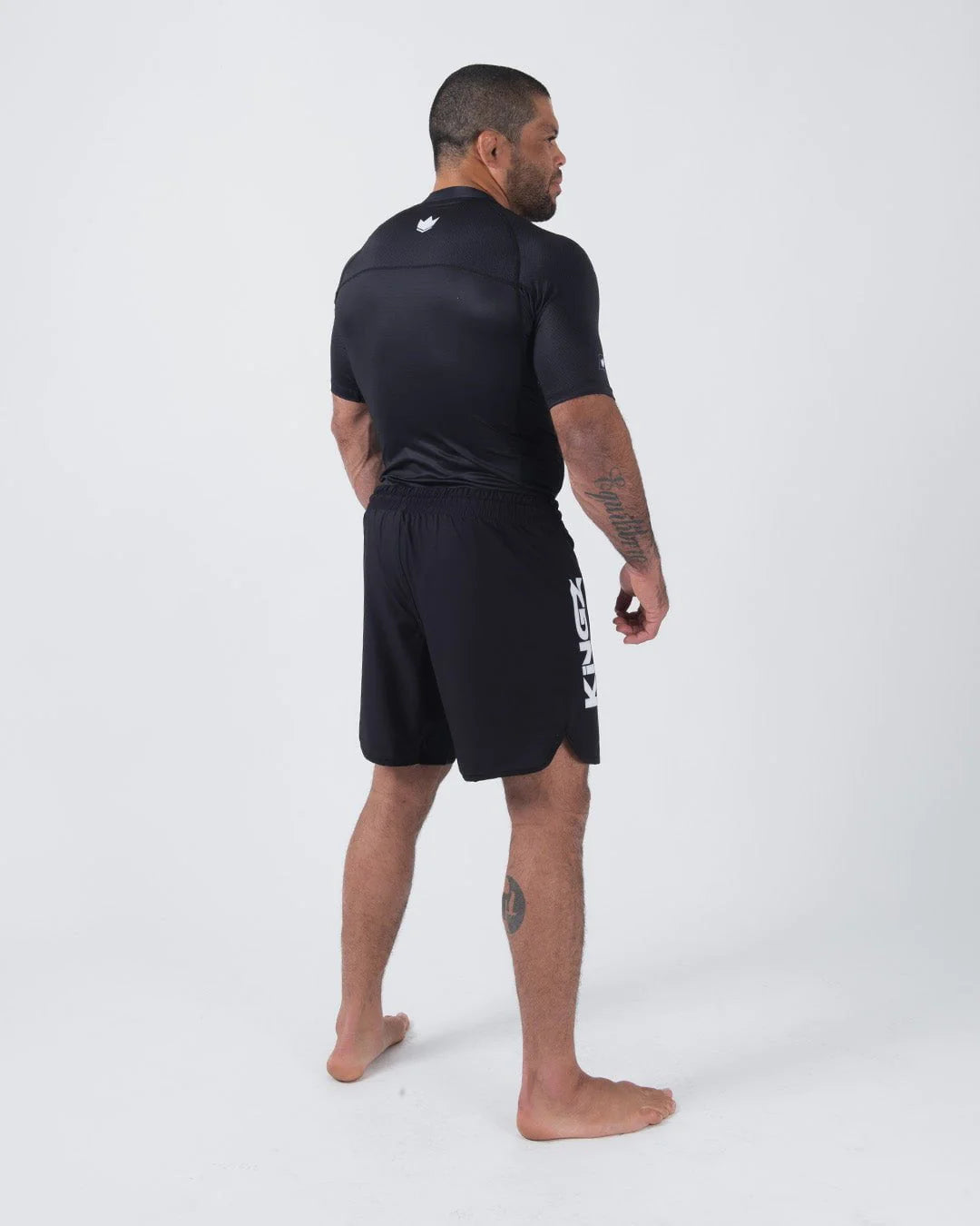 Kingz Ranked Performance S/S Rashguard - Schwarz - FIGHTWEAR