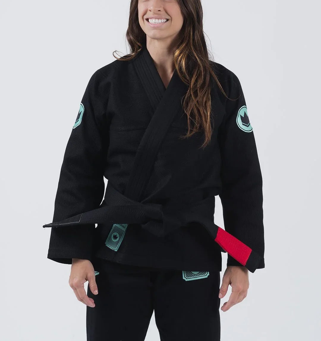 Kingz Classic 3.0 Frauen Jiu Jitsu Gi - Schwarz - FIGHTWEAR