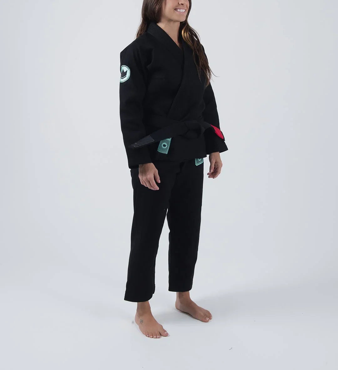 Kingz Classic 3.0 Frauen Jiu Jitsu Gi - Schwarz - FIGHTWEAR