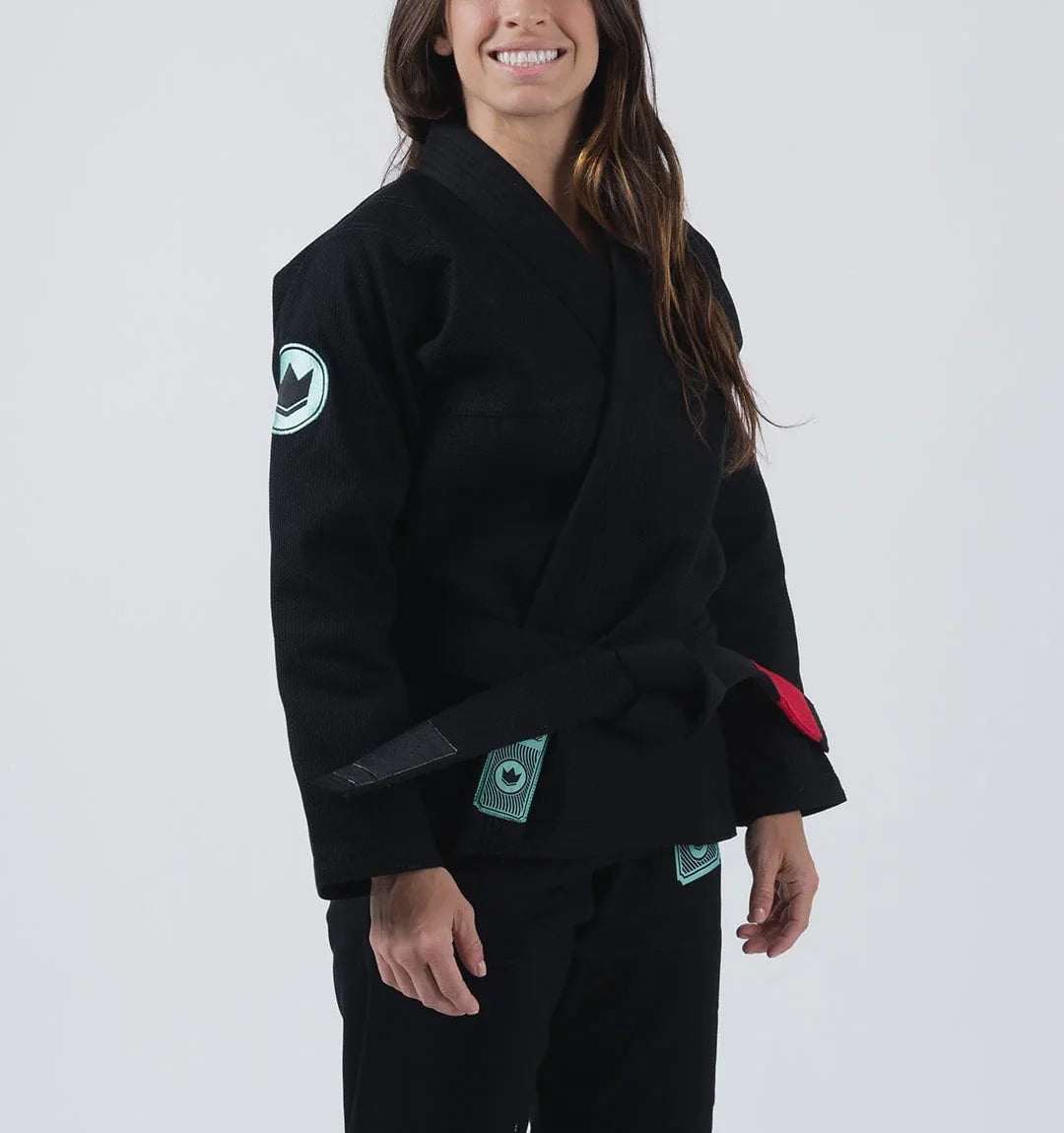 Kingz Classic 3.0 Frauen Jiu Jitsu Gi - Schwarz - FIGHTWEAR