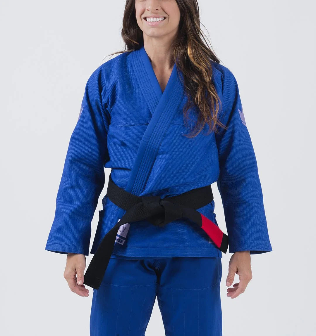 Kingz The ONE Womens Jiu Jitsu Gi - Blau/Lavendel - FIGHTWEAR