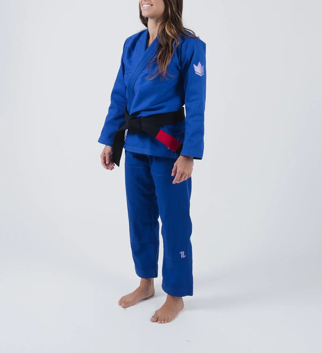 Kingz The ONE Womens Jiu Jitsu Gi - Blau/Lavendel - FIGHTWEAR