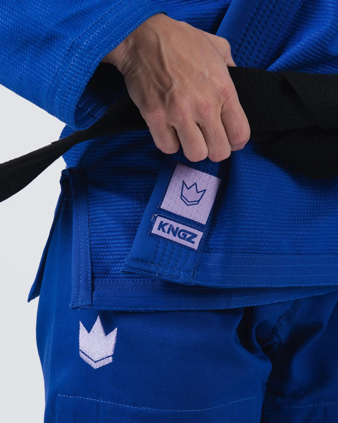 Kingz The ONE Womens Jiu Jitsu Gi - Blau/Lavendel - FIGHTWEAR