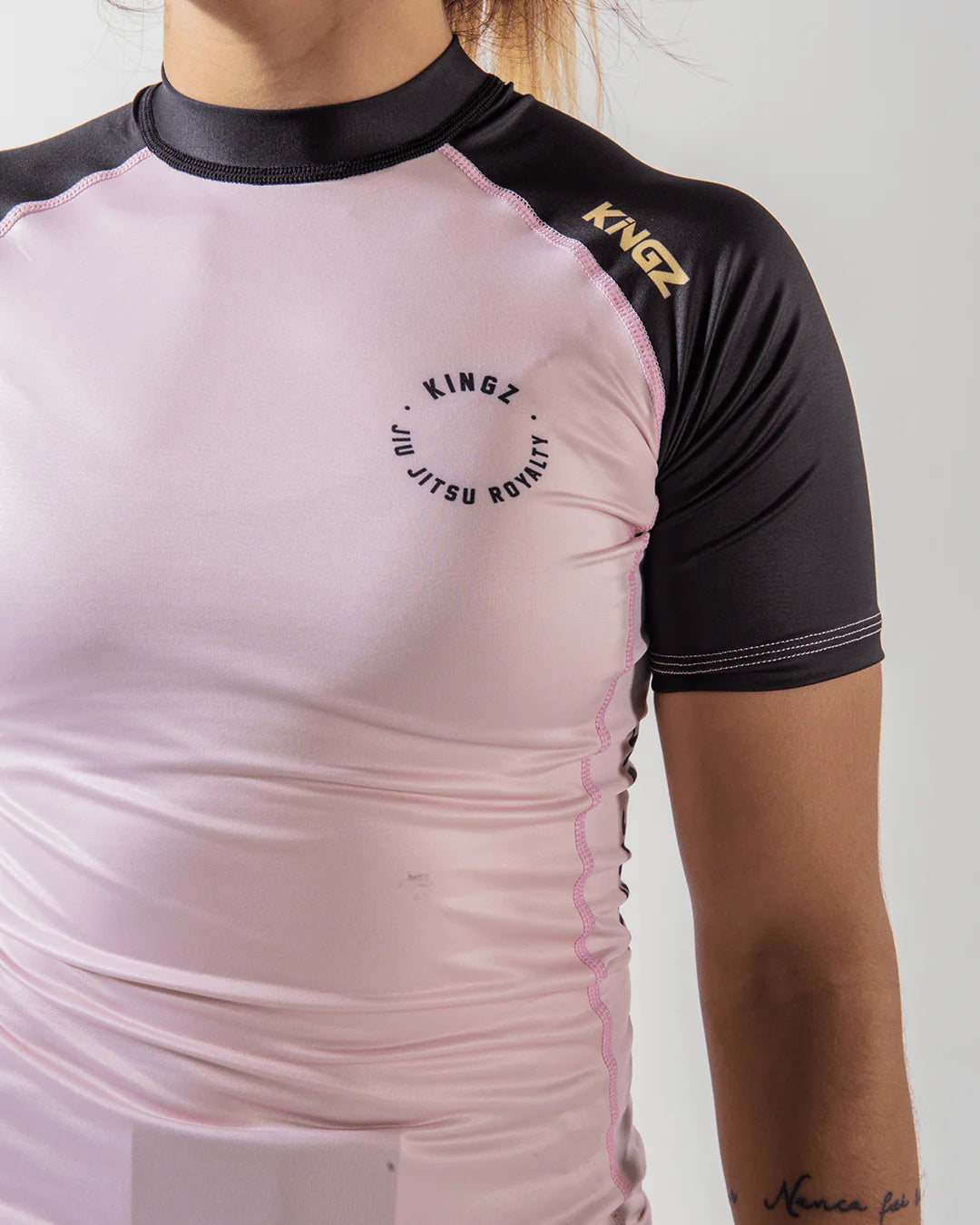 Rashguard Femme Kingz Born To Rule - Rose