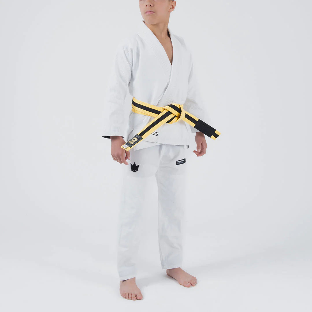 Kingz Kore V2 Gi Jiu Jitsu Enfant - Blanc 