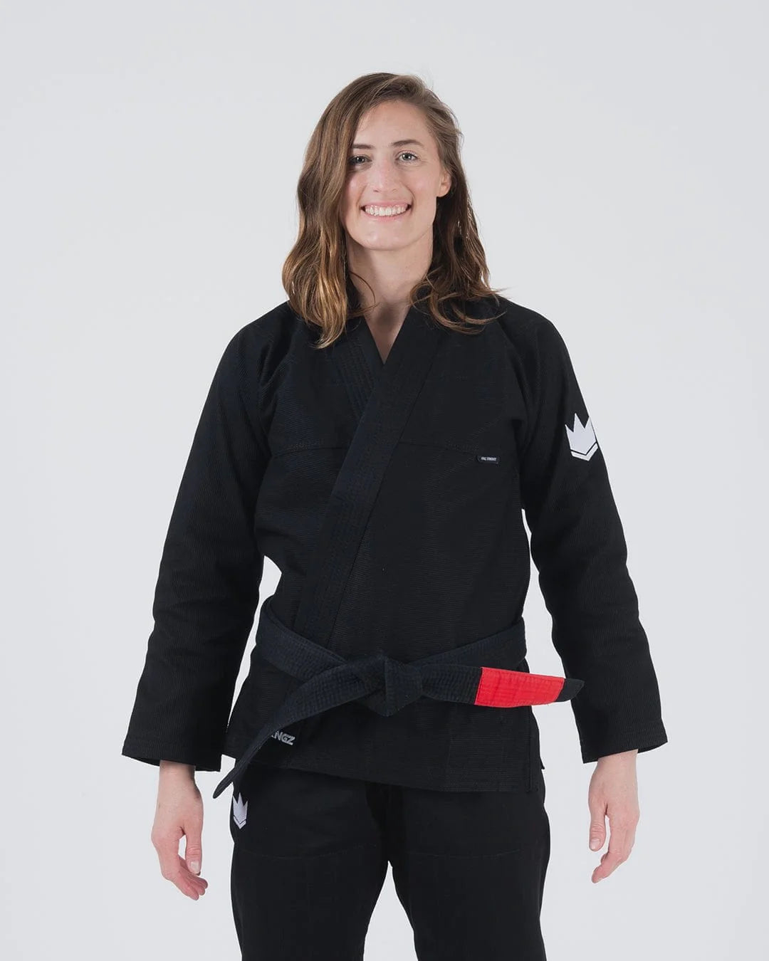 KINGZ Kore V2 Women's Jiu Jitsu Gi - Schwarz - FIGHTWEAR