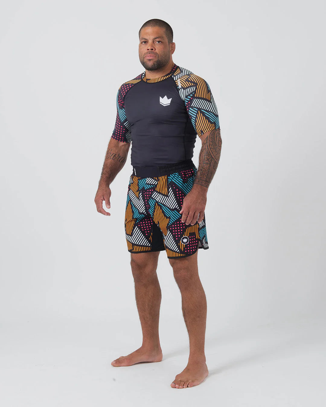 Pantaloncini patchwork Kingz
