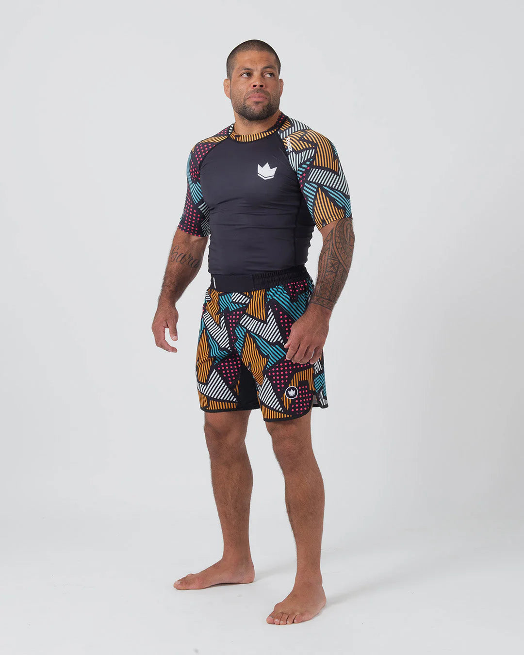 Pantaloncini patchwork Kingz