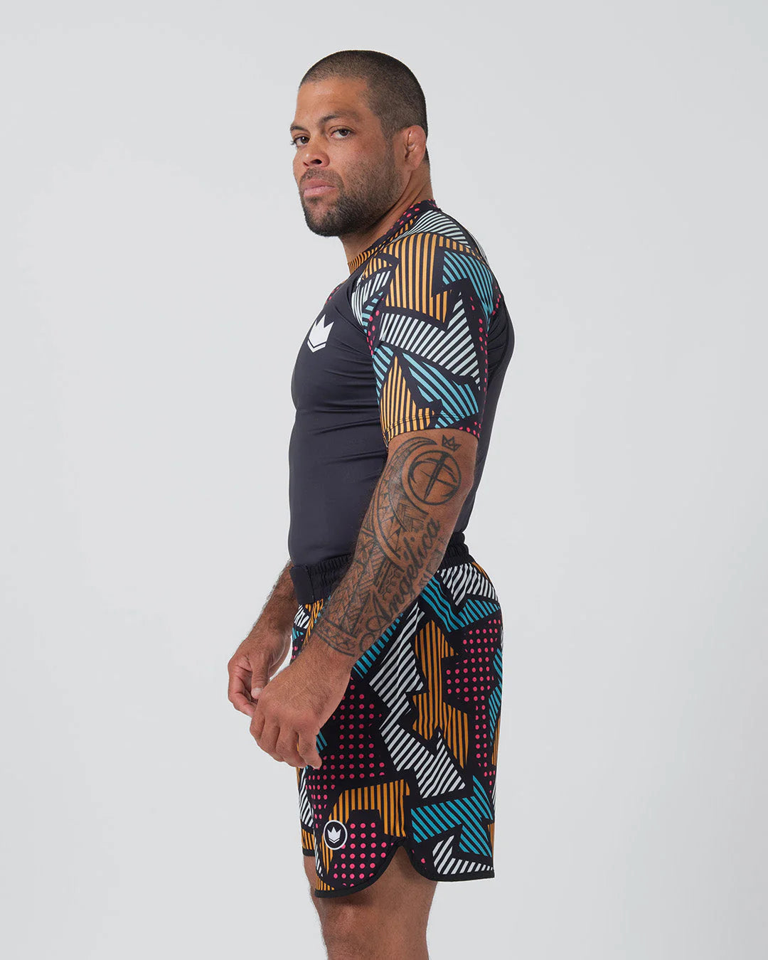 Pantaloncini patchwork Kingz