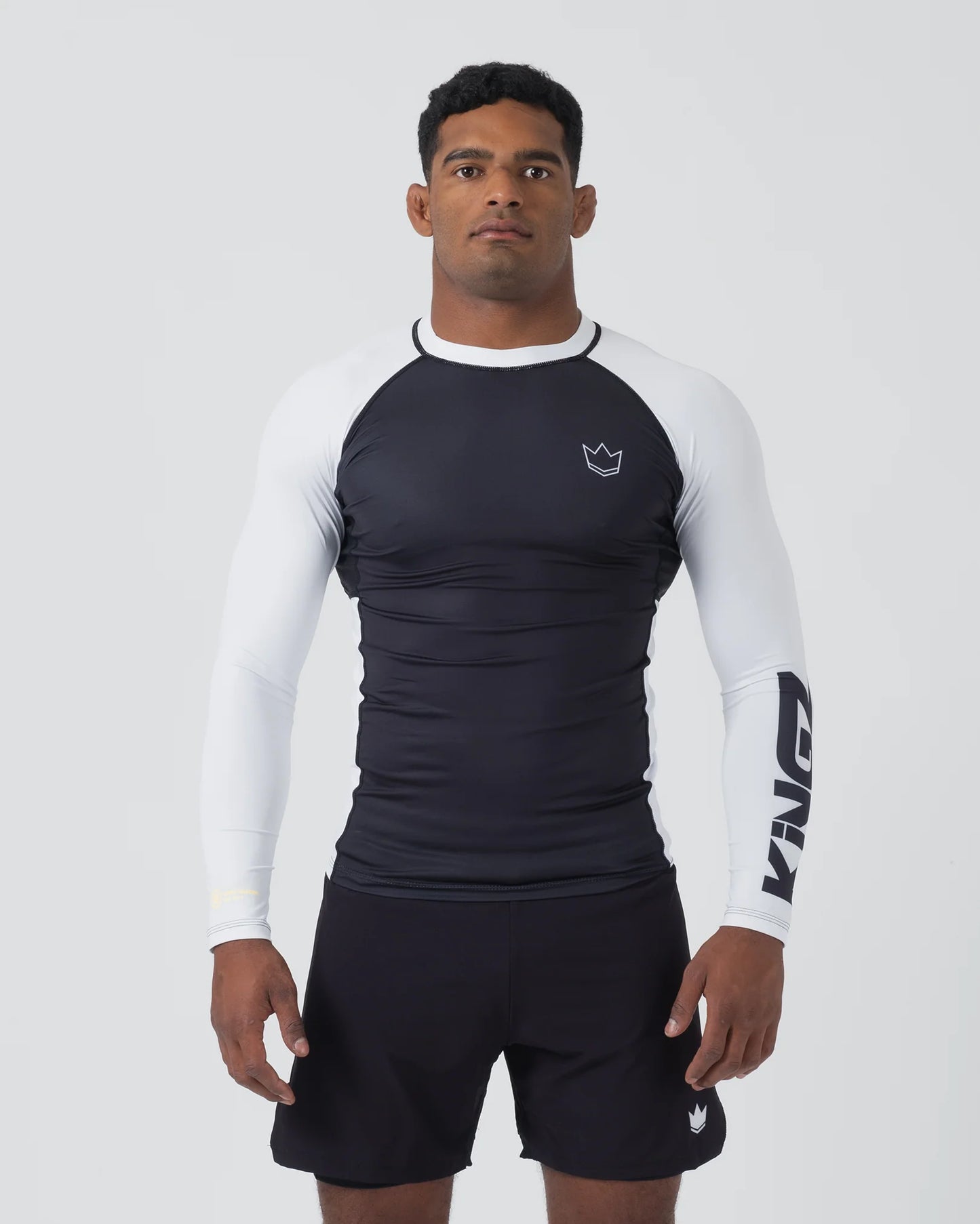 Rashguard L/S Kingz Ranked Performance V2 - Blanc