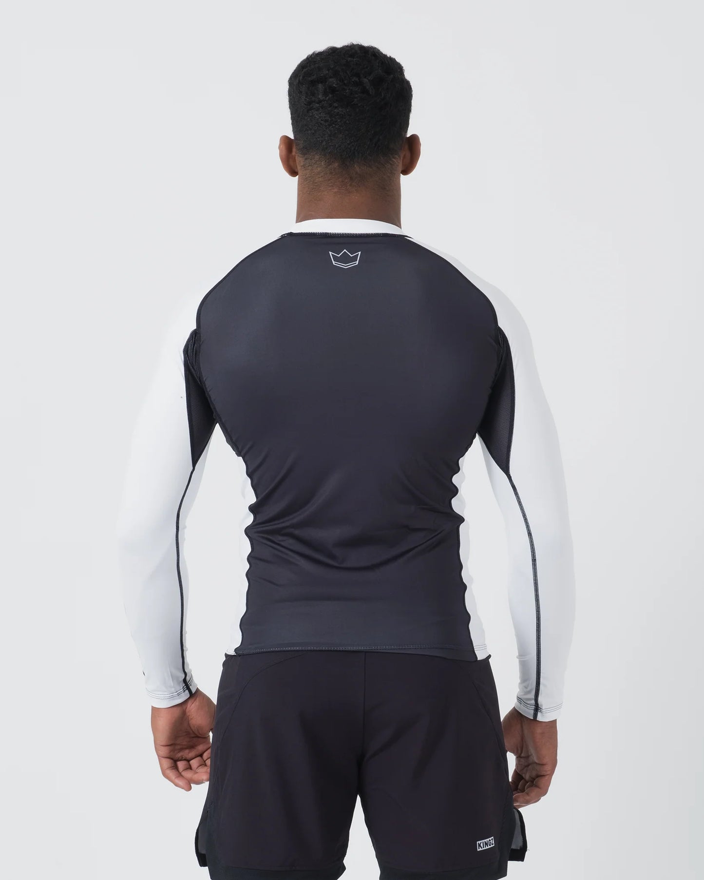 Rashguard L/S Kingz Ranked Performance V2 - Blanc