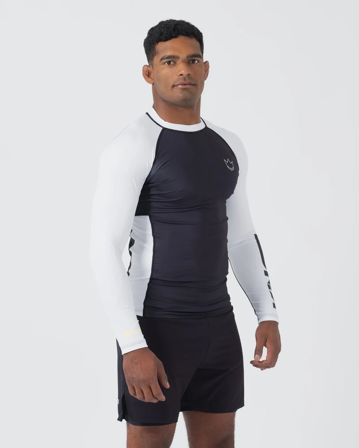 Rashguard L/S Kingz Ranked Performance V2 - Blanc