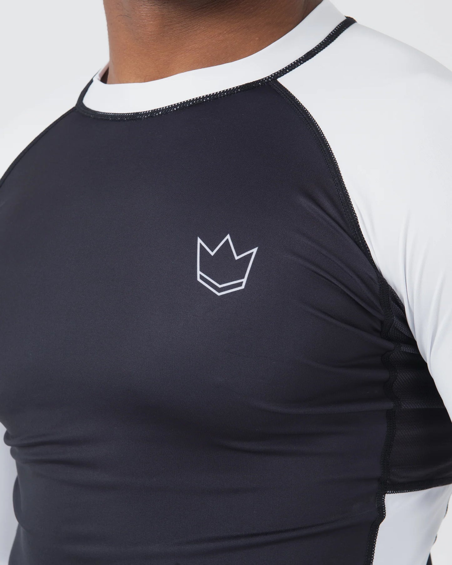 Rashguard L/S Kingz Ranked Performance V2 - Blanc