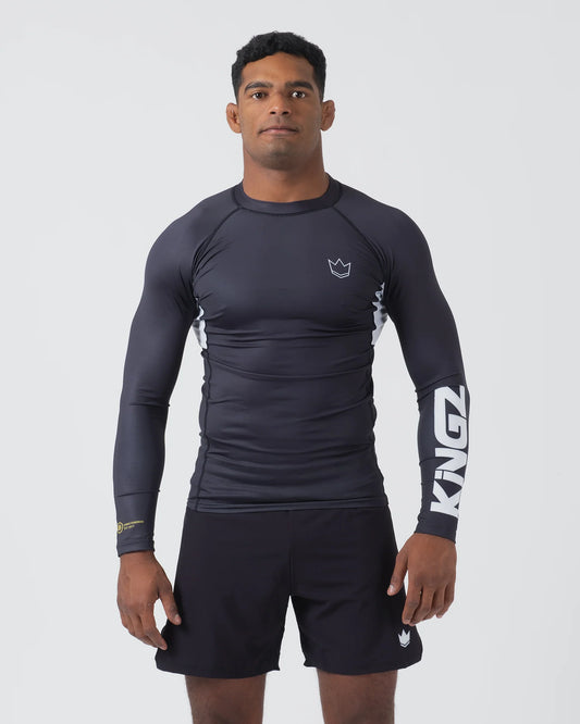 Rashguard L/S Kingz Ranked Performance V2 - Noir