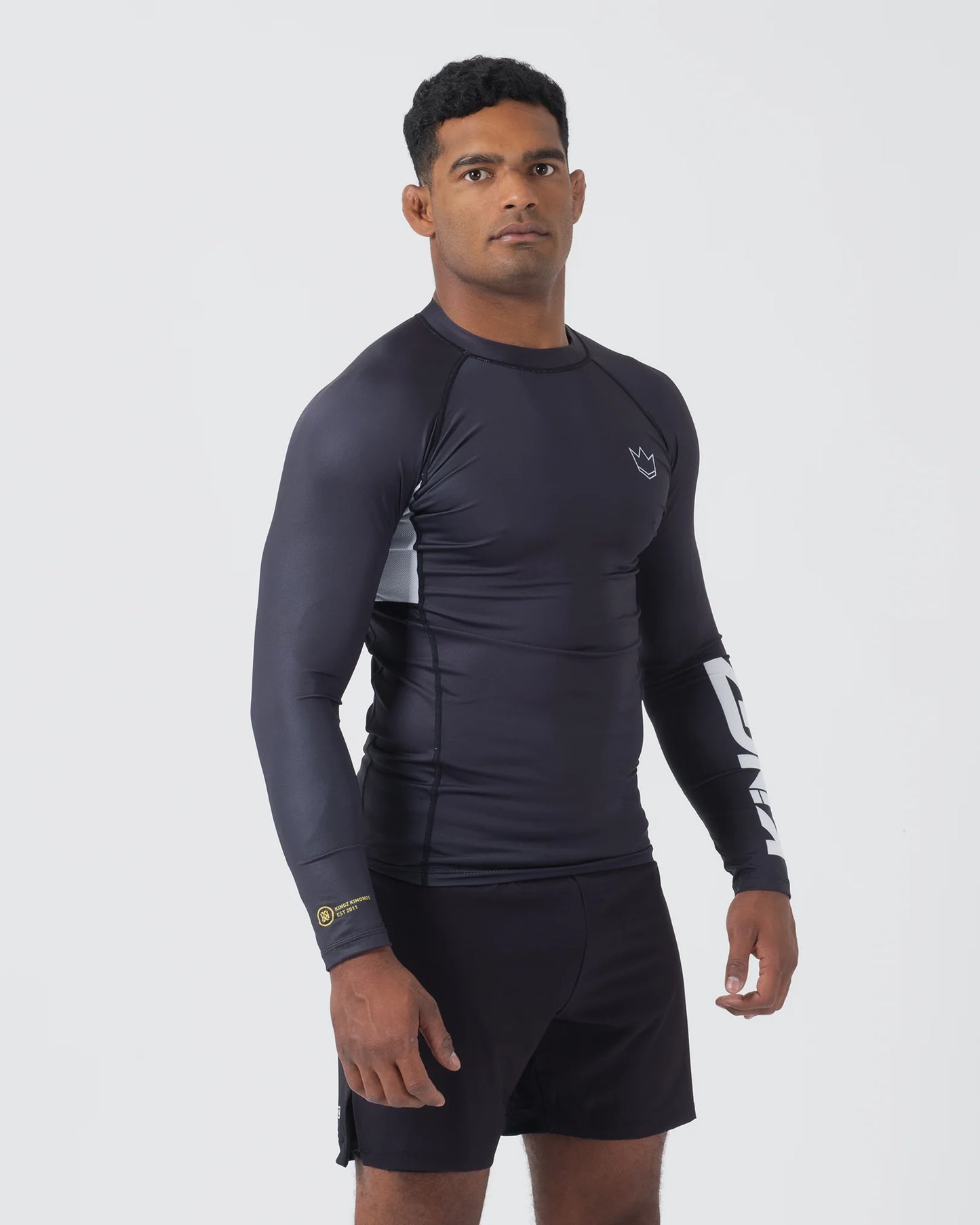 Rashguard L/S Kingz Ranked Performance V2 - Noir