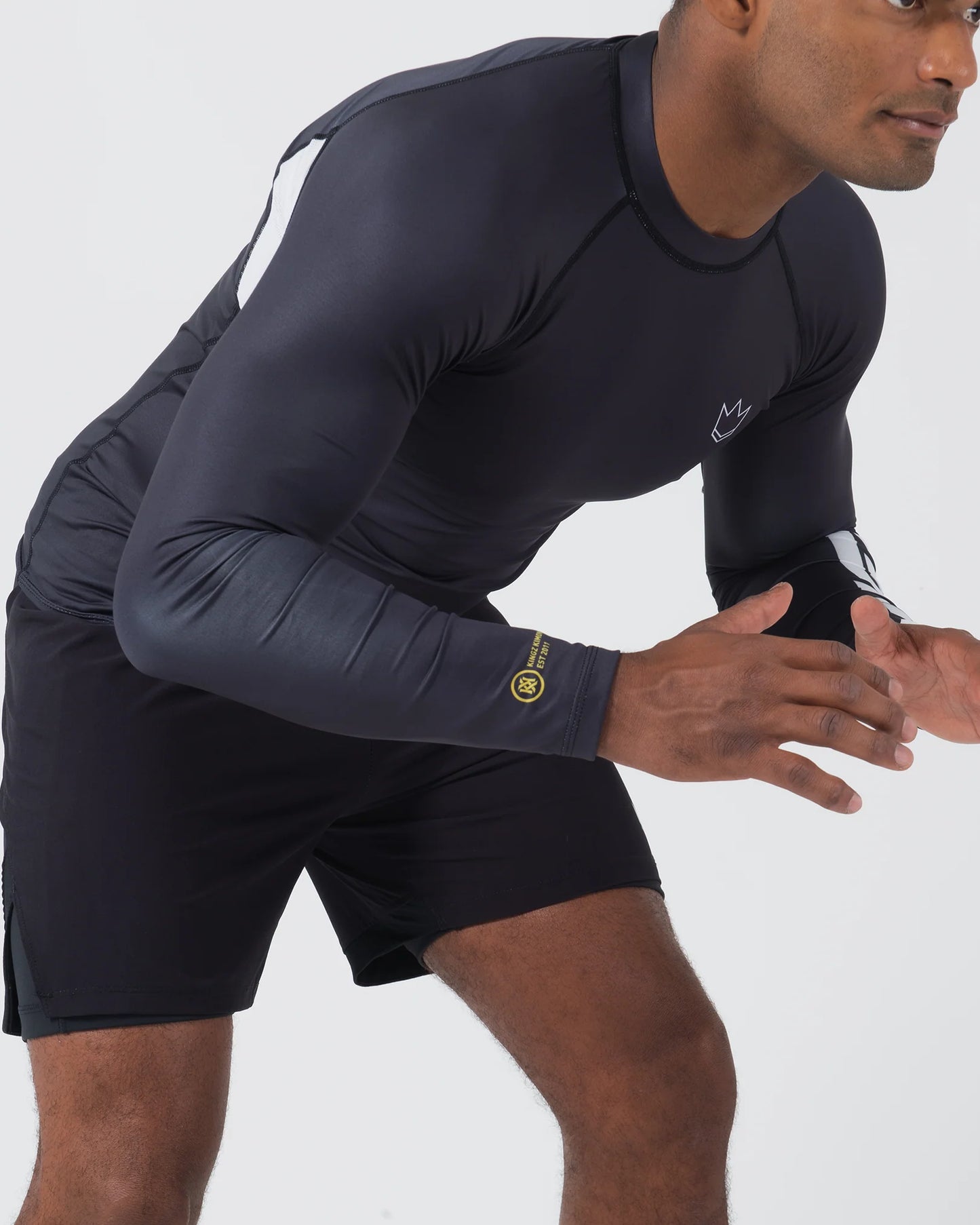 Rashguard L/S Kingz Ranked Performance V2 - Noir