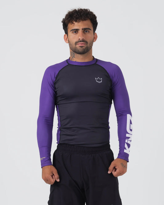 Rashguard L/S Kingz Ranked Performance V2 - Violet