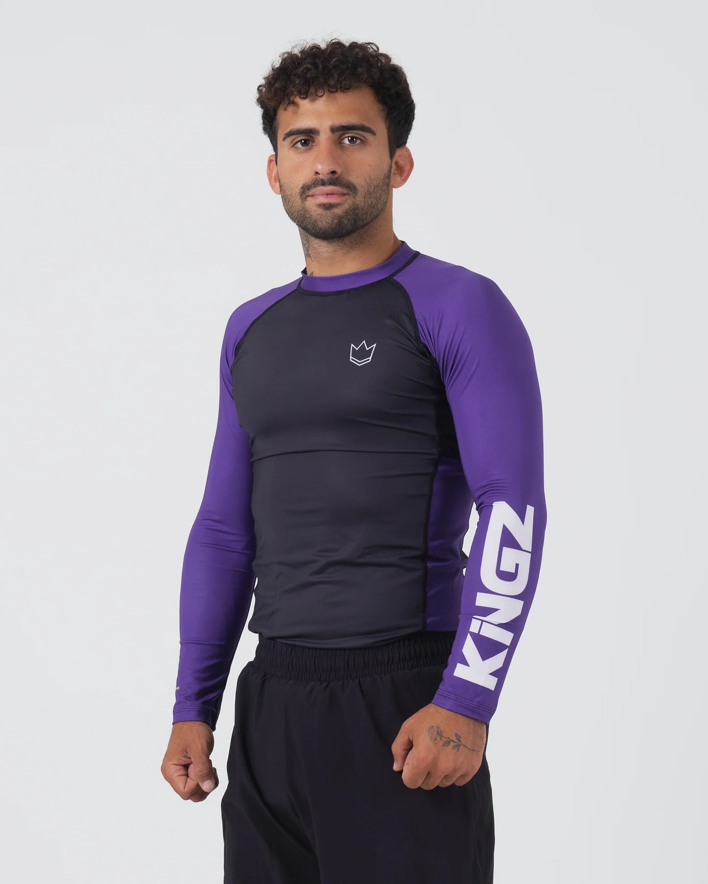 Rashguard L/S Kingz Ranked Performance V2 - Violet