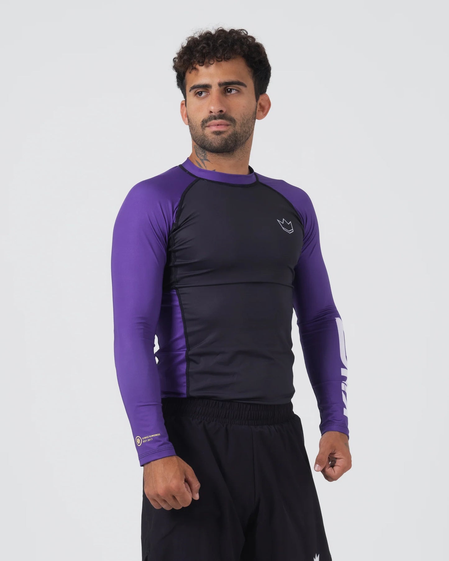 Rashguard L/S Kingz Ranked Performance V2 - Violet