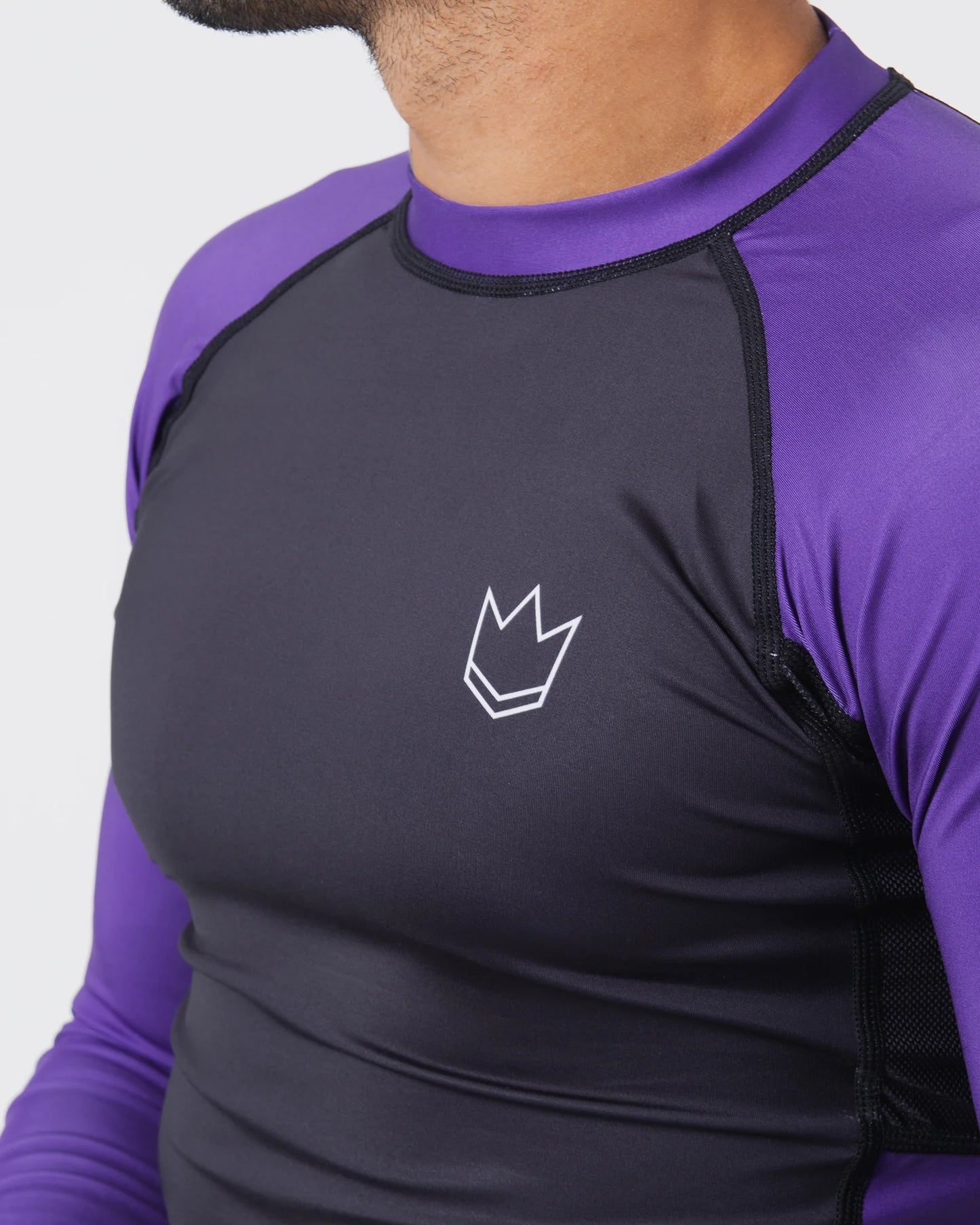 Rashguard L/S Kingz Ranked Performance V2 - Violet