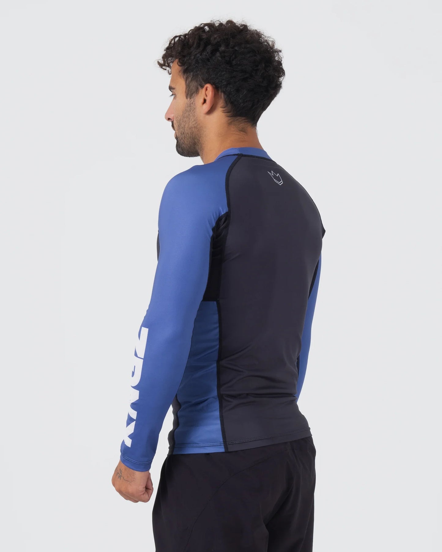 Rashguard L/S Kingz Ranked Performance V2 - Bleu