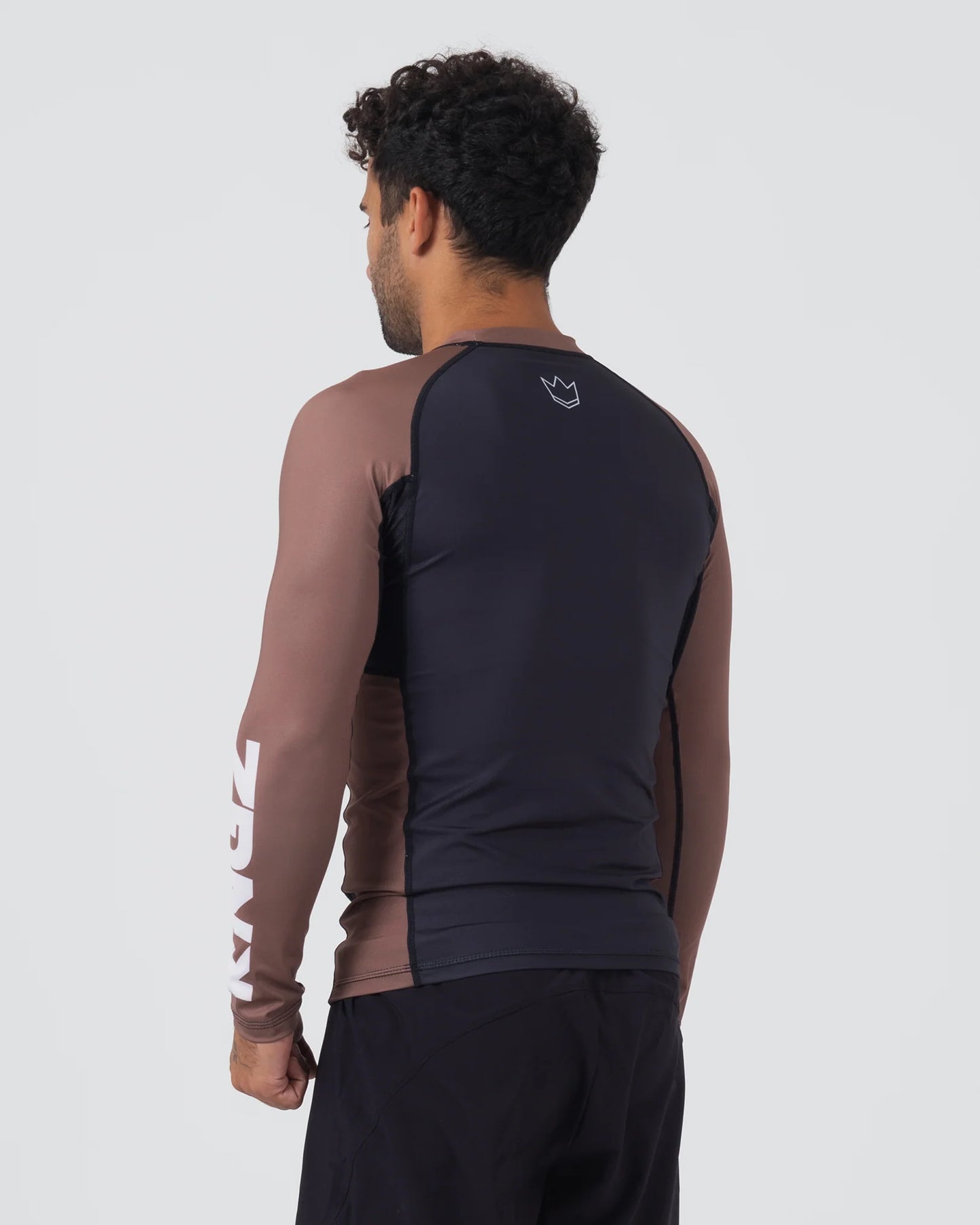 Rashguard L/S Kingz Ranked Performance V2 - Marron