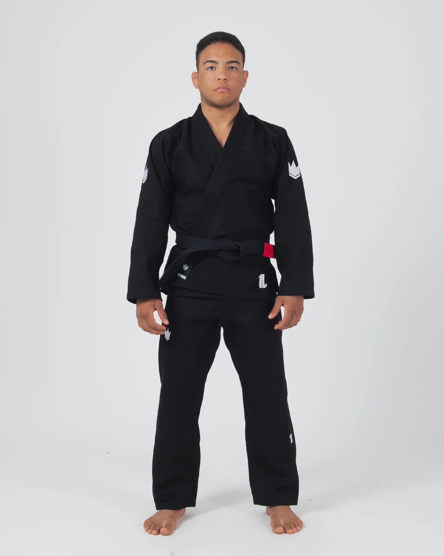 Kingz The ONE V2 Jiu Jitsu Gi - Schwarz
