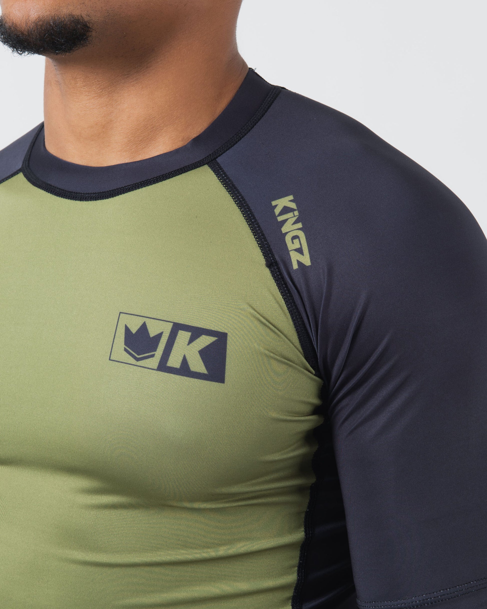 Kingz Krown S/S Jiu Jitsu Rash Guard - FIGHTWEAR