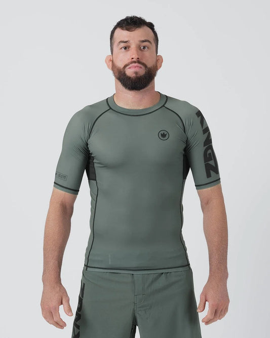 Kingz Kore V2 Short Sleeve Rashguard - Grün