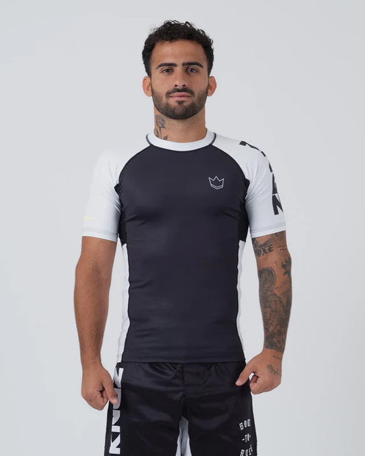Kingz Ranked Performance V2 S/S Rashguard - Weiss