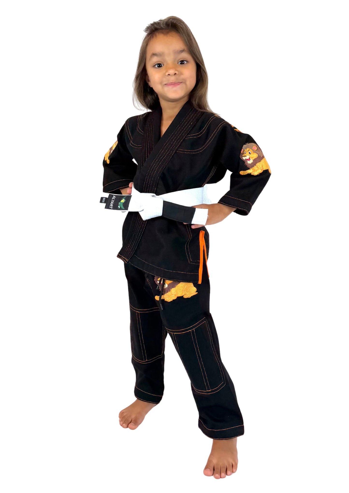 ALYART Kids Lion Jiu Jitsu Gi