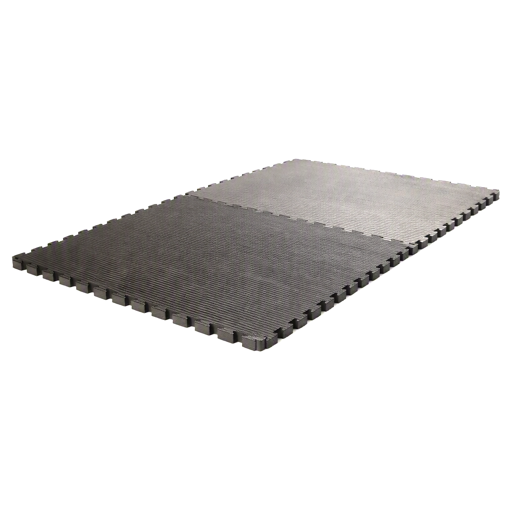 FW 5er Set Puzzlematten Tatami 100 x 100 x 4 cm schwarz/grau - FIGHTWEAR