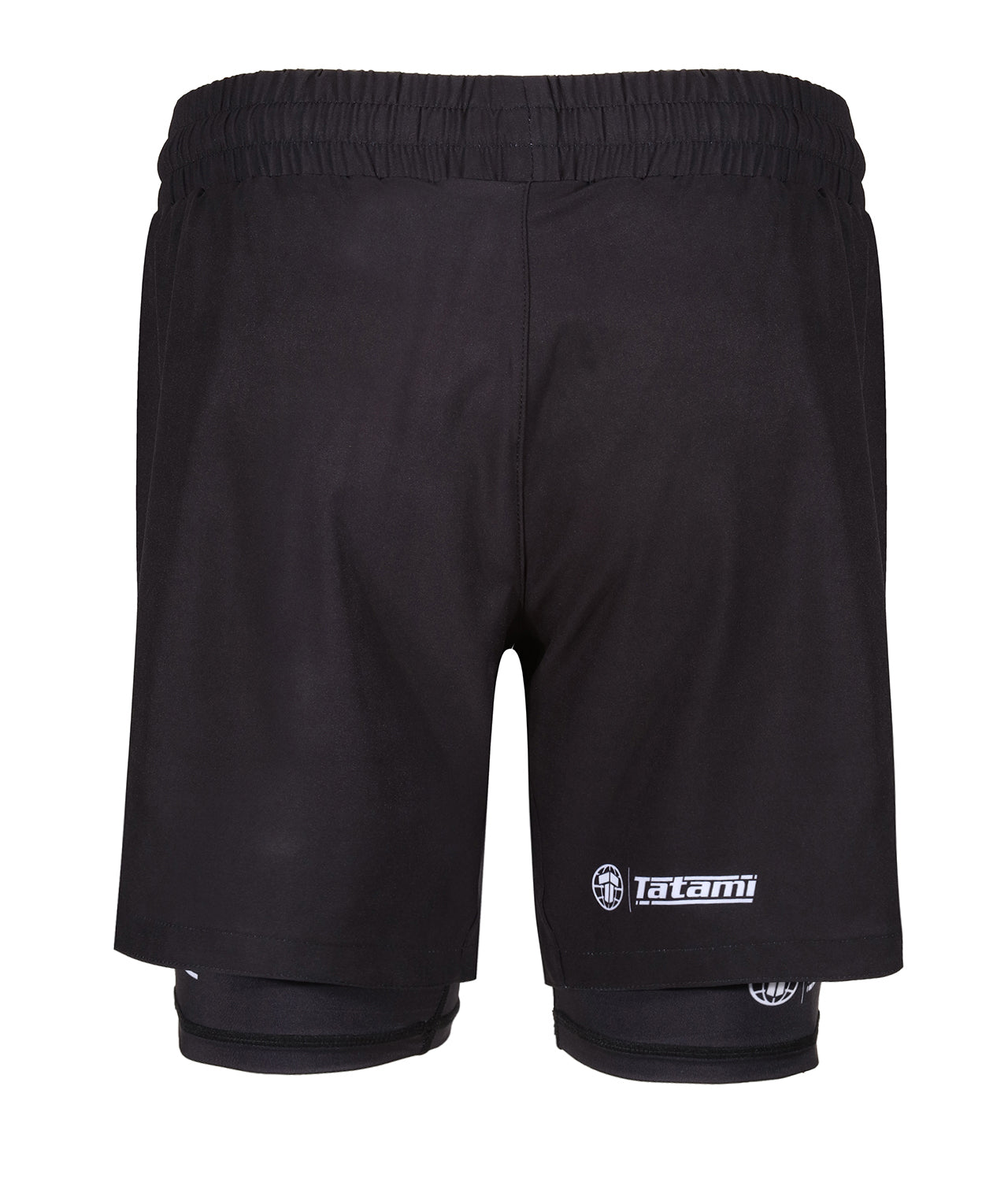 Tatami Dual Layer Grappling Shorts - Schwarz - FIGHTWEAR