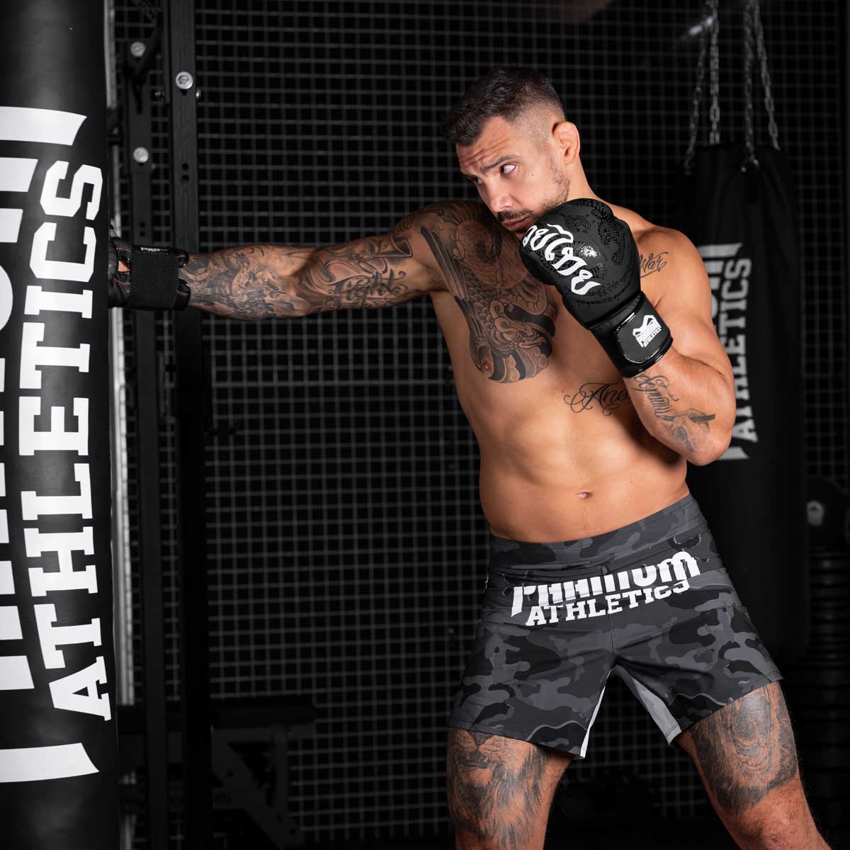 Phantom Athletics Boxhandschuhe Muay Thai - Schwarz