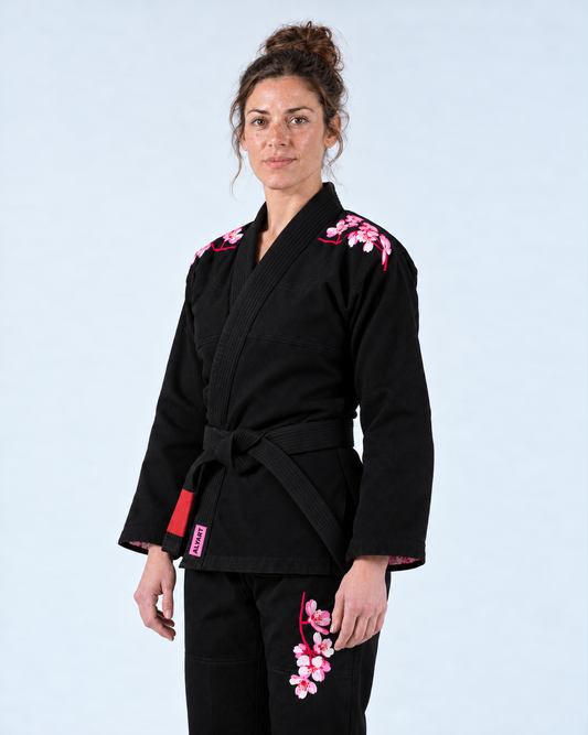 FW Sakura Women's BJJ Gi - Schwarz
