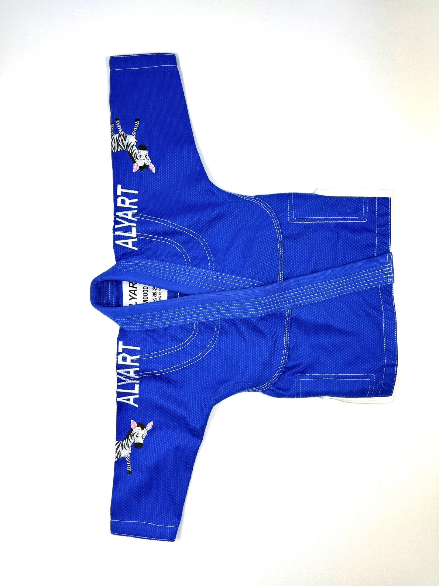 ALYART Kids Zebra Jiu Jitsu Gi