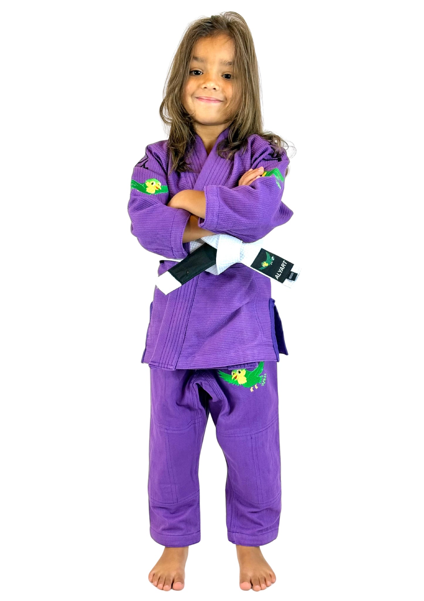 ALYART Kids Papagei Jiu Jitsu Gi