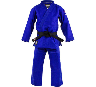 FUJI Double Weave Judo Gi - Blau
