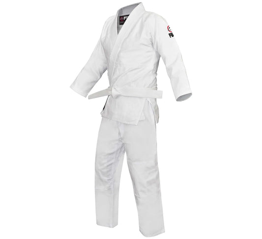 FUJI Single Weave Judo Gi - Weiss